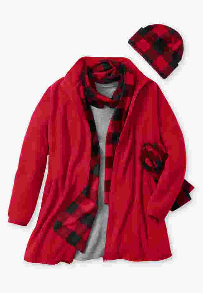 Zip-Front Microfleece Jacket image number 6
