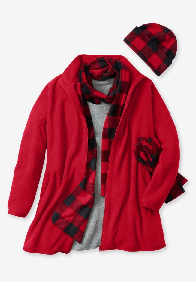 Zip-Front Microfleece Jacket image number 9