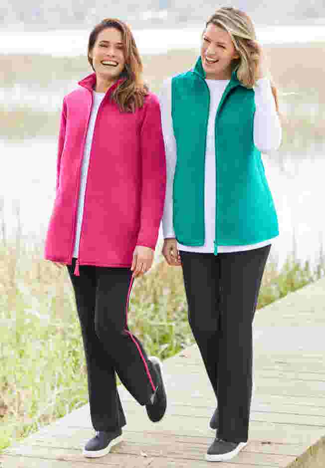Zip-Front Microfleece Jacket image number 7