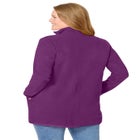 Zip-Front Microfleece Jacket image number null