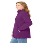 Zip-Front Microfleece Jacket image number null