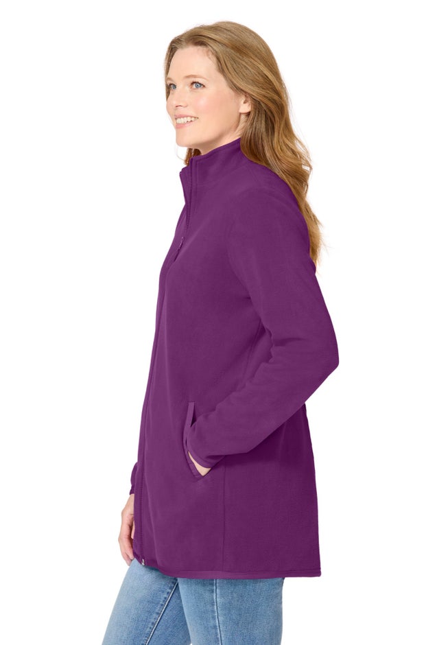 Zip-Front Microfleece Jacket image number 2
