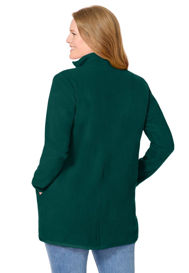 Zip-Front Microfleece Jacket image number 1