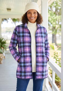 Zip-Front Microfleece Jacket
