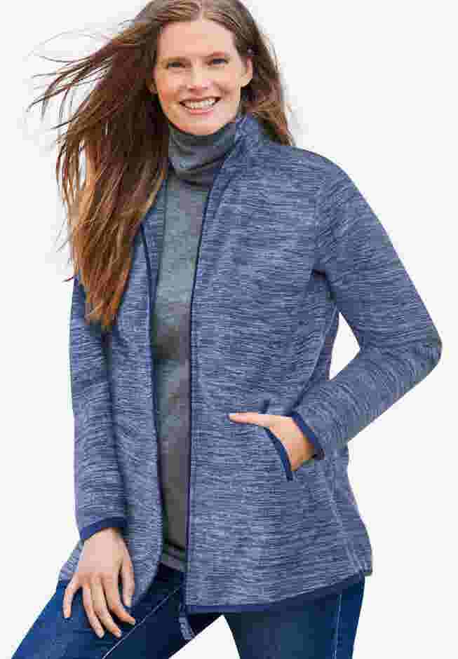 Zip-Front Microfleece Jacket image number 0