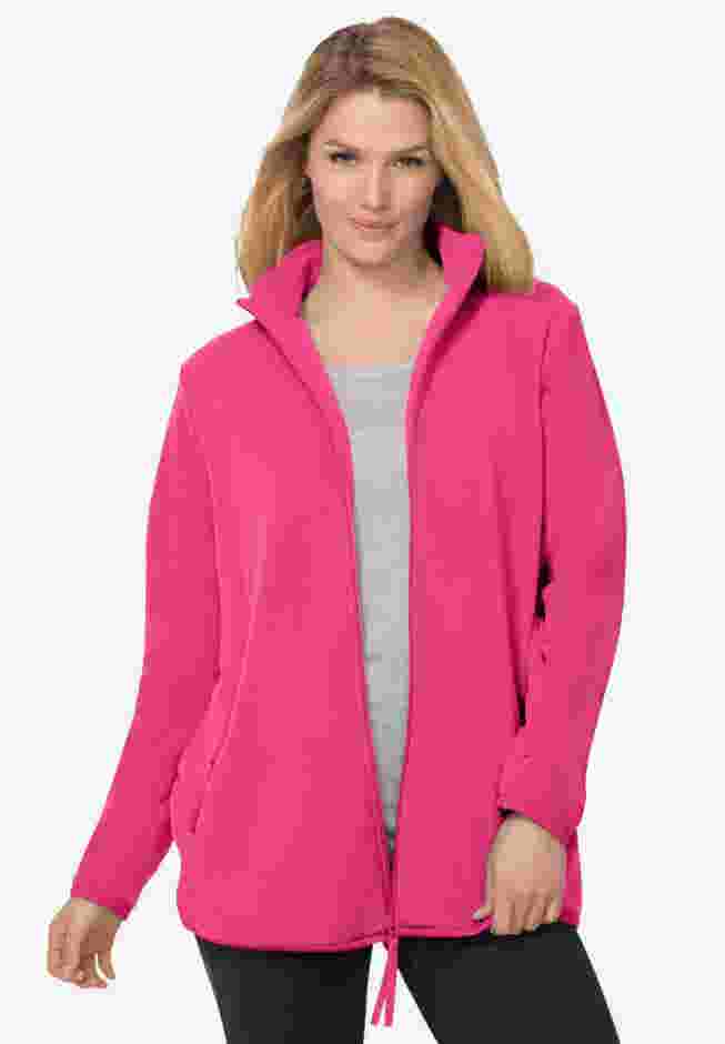 Zip-Front Microfleece Jacket image number 0
