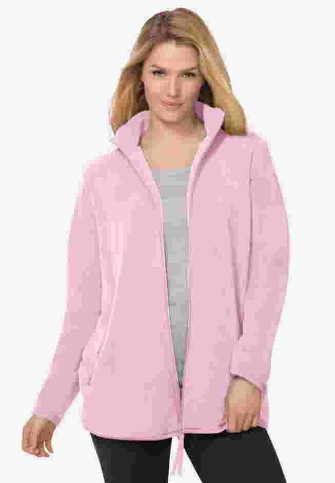 Zip-Front Microfleece Jacket image number 0