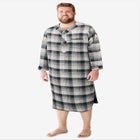 Plaid Flannel Nightshirt image number null