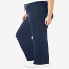 Better-Fleece Pull-On Cargo Sweatpants image number null