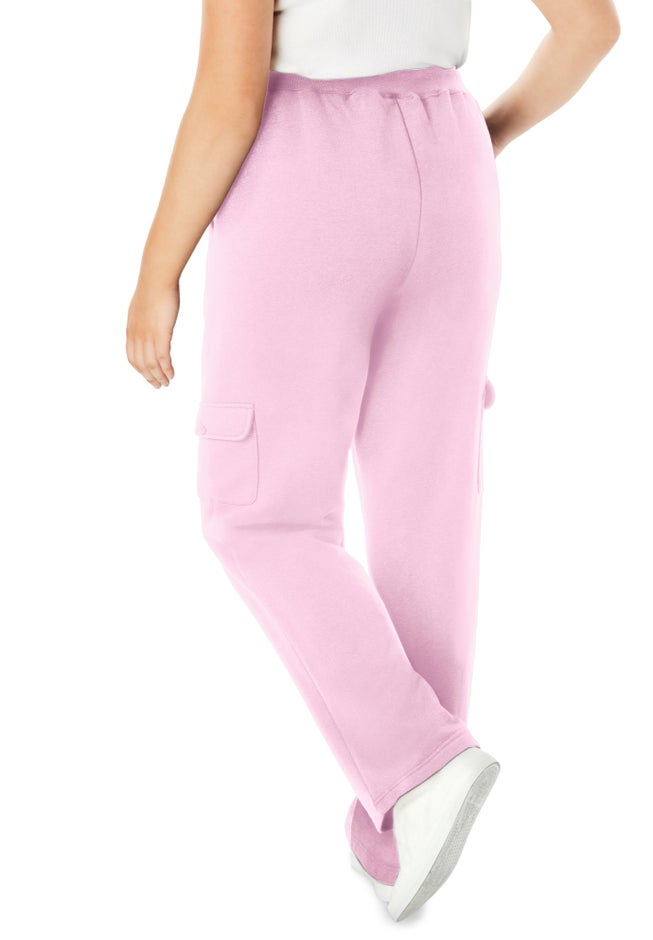 Better-Fleece Pull-On Cargo Sweatpants image number 1