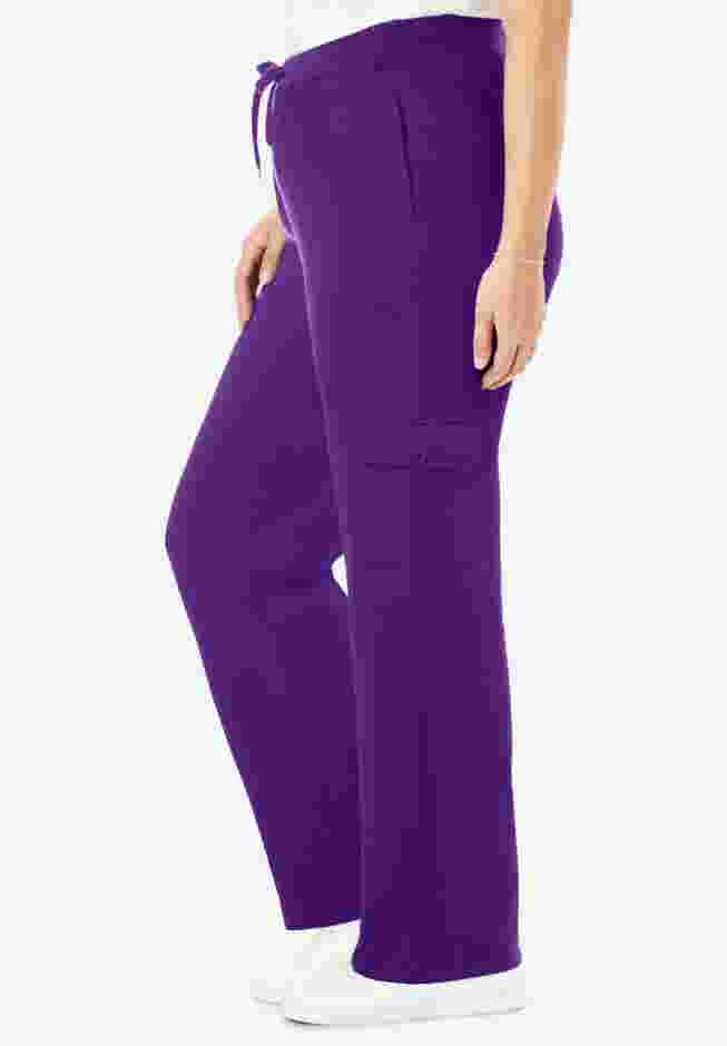 Better-Fleece Pull-On Cargo Sweatpants image number 2