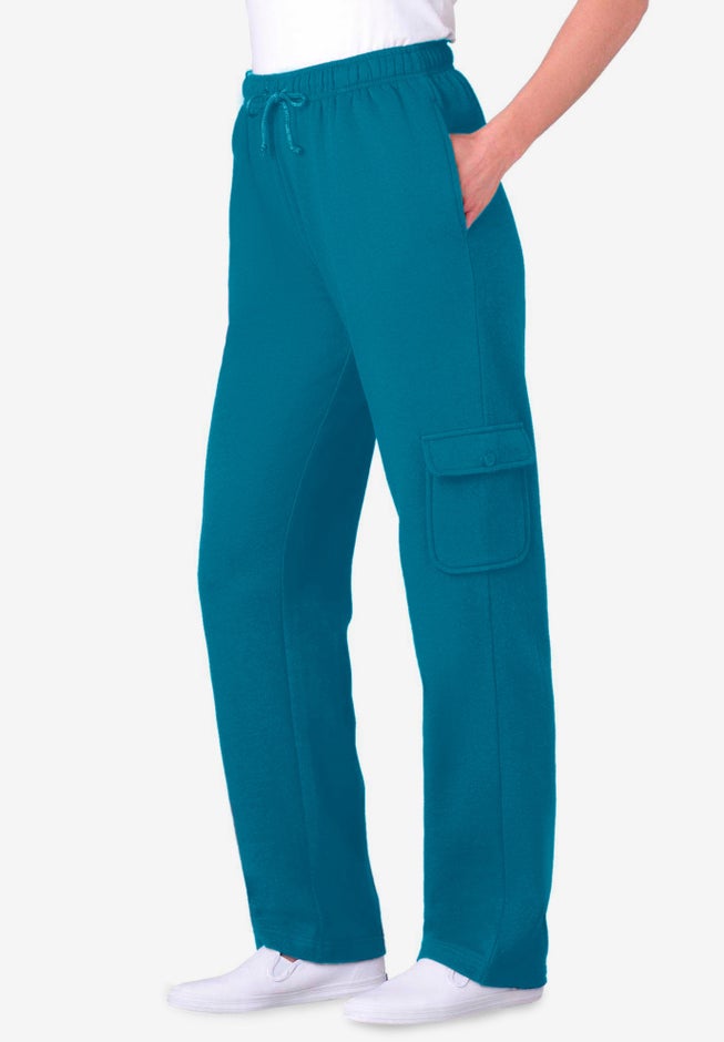 Better-Fleece Pull-On Cargo Sweatpants image number 0