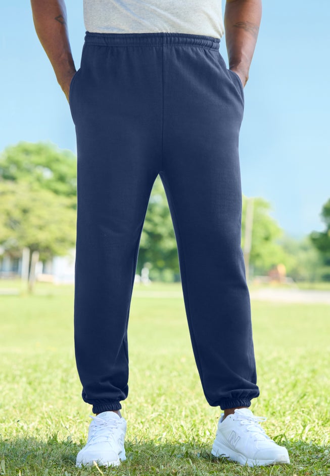Fleece Elastic Cuff Sweatpants image number 2