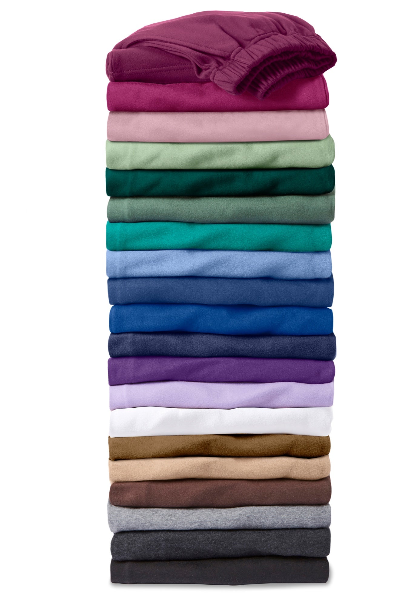 7-Day Knit Wide-Leg Pull-On Pants image number 4