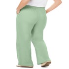 7-Day Knit Wide-Leg Pull-On Pants image number null