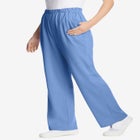 7-Day Knit Wide-Leg Pull-On Pants image number null