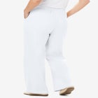 7-Day Knit Wide-Leg Pull-On Pants image number null