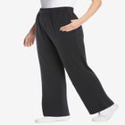 7-Day Knit Wide-Leg Pull-On Pants image number null