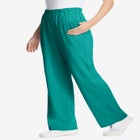 7-Day Knit Wide-Leg Pull-On Pants image number null