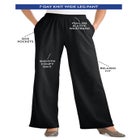 7-Day Knit Wide-Leg Pull-On Pants image number null