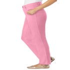 Straight-Leg Stretch Denim Five-Pocket Jeans image number null