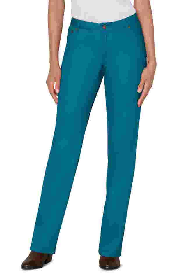 Straight-Leg Stretch Denim Jean image number 0