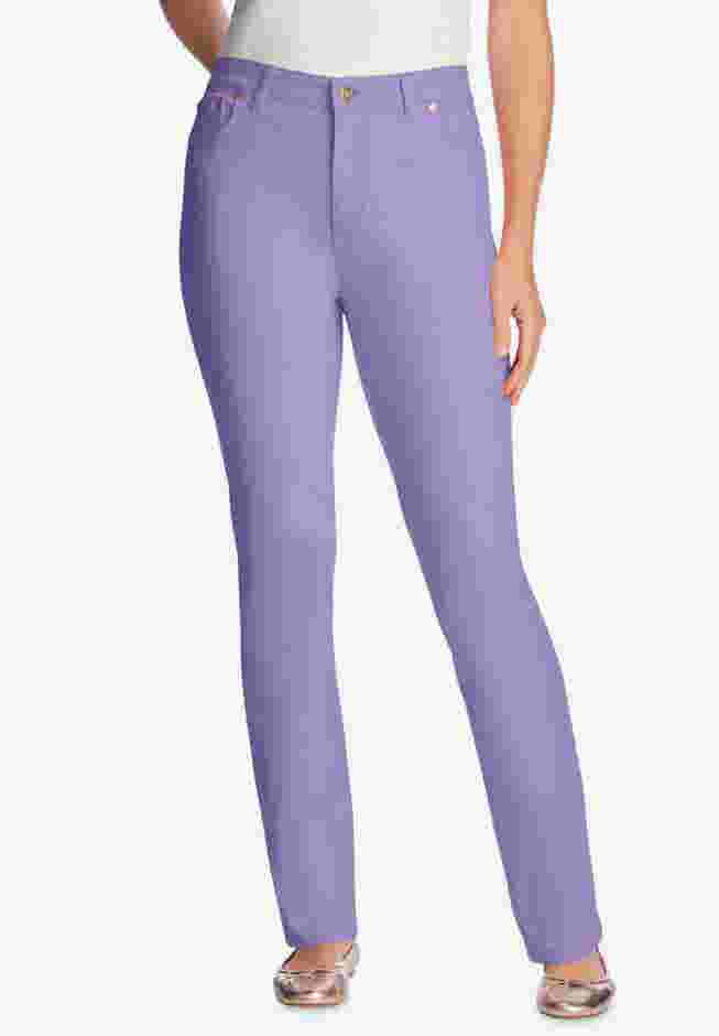 Straight-Leg Stretch Denim Jean image number 0