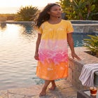 Short Print Shirred Lounger image number 0