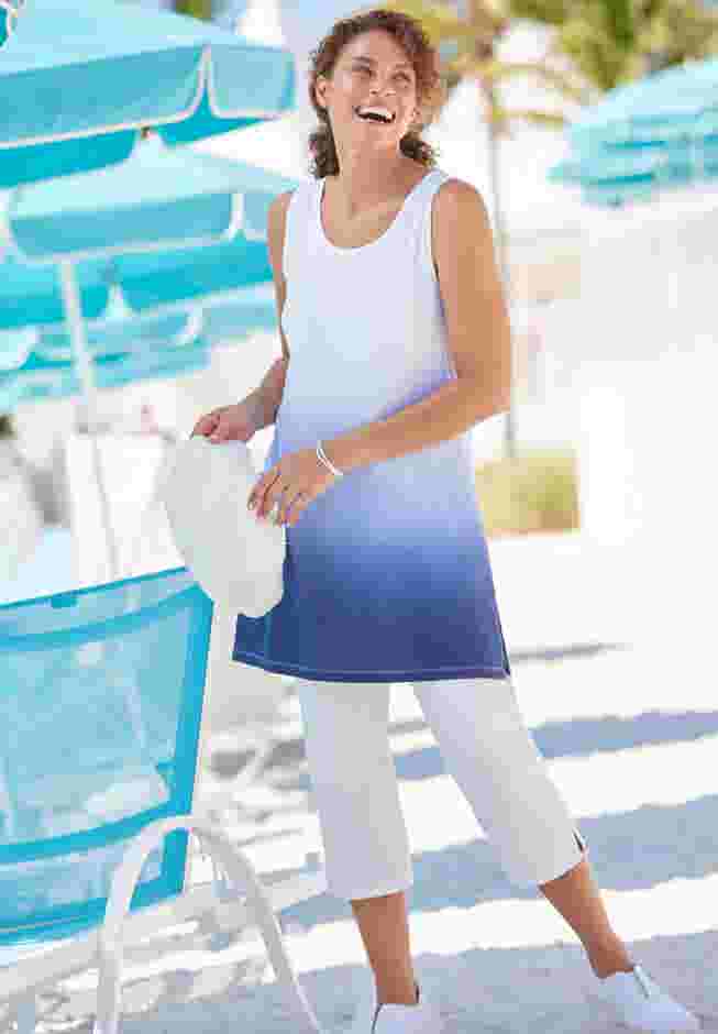 Capri Stretch Denim Jean image number 4