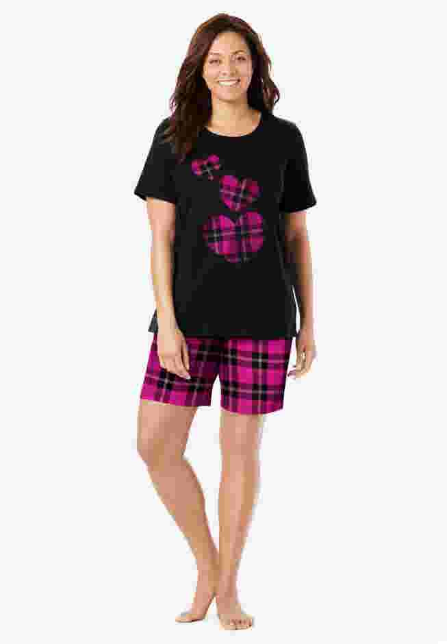 Knit PJ Short Set image number 0