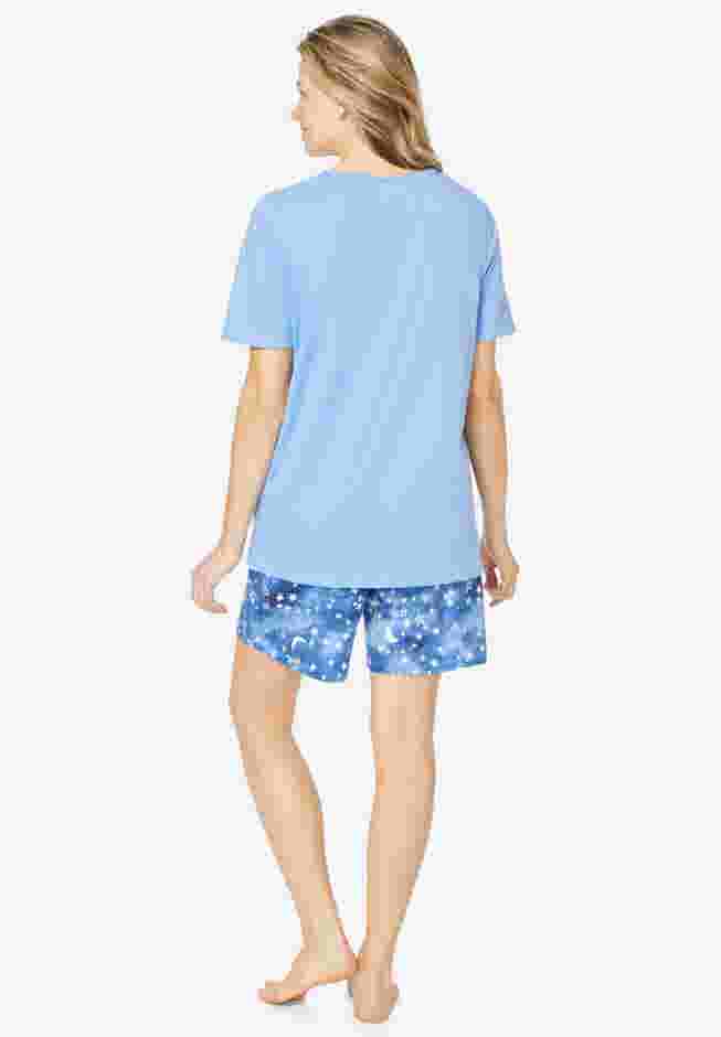 Knit PJ Short Set image number 1