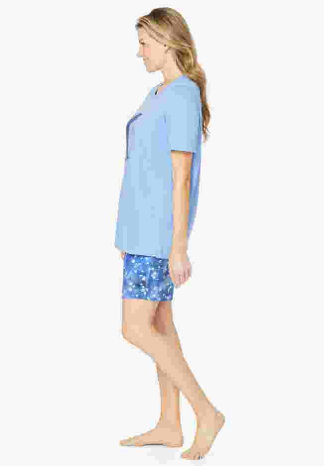 Knit PJ Short Set image number 2