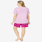 Knit PJ Short Set image number null