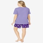 Knit PJ Short Set image number null