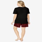 Knit PJ Short Set image number null