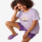 Knit PJ Short Set image number null