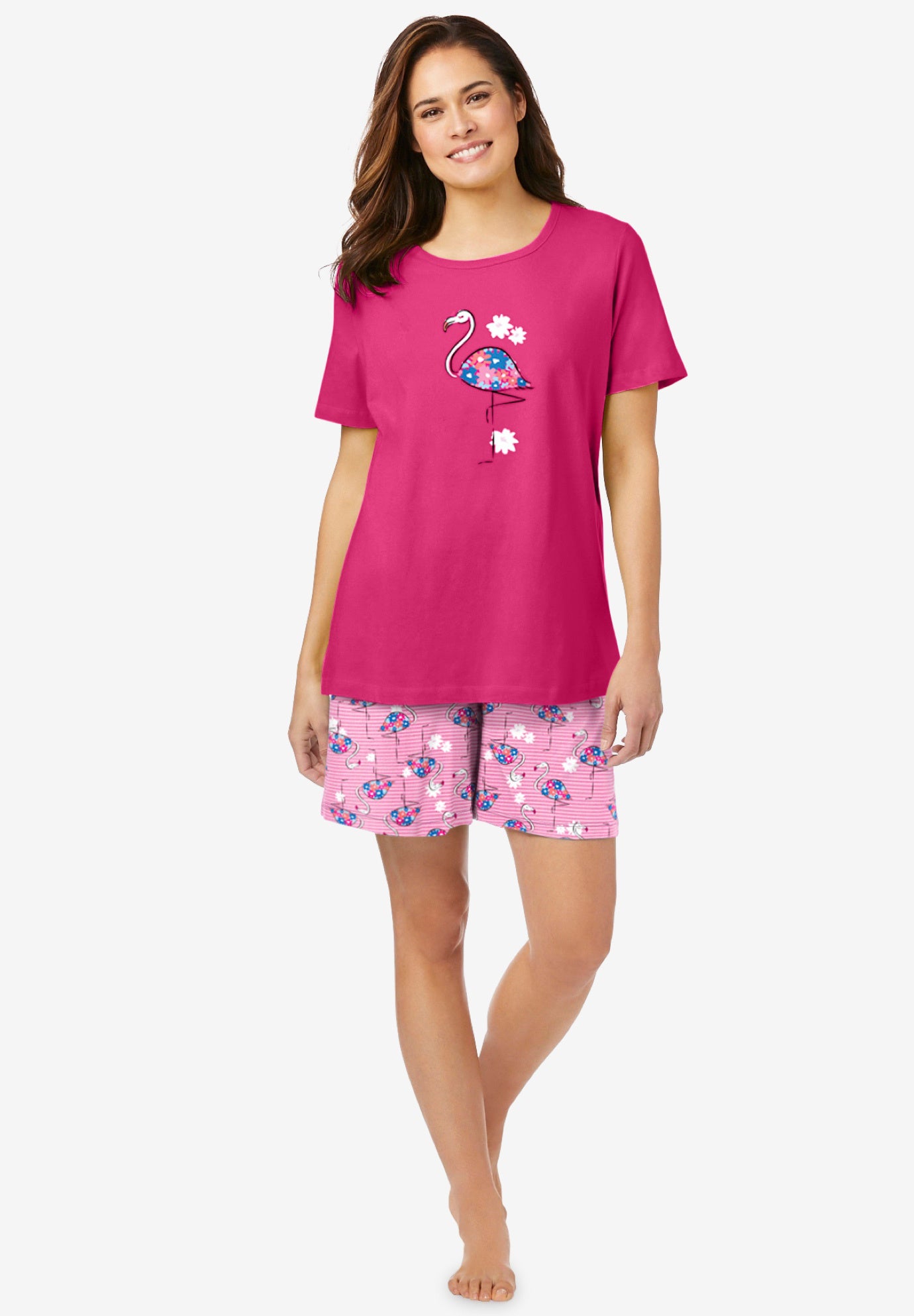 Knit PJ Short Set image number 0