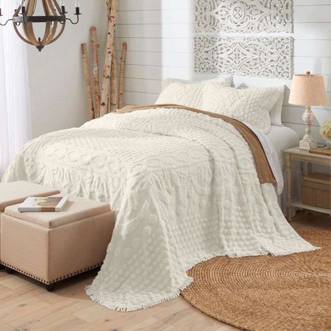 100% Cotton Georgia Chenille Bedspread image number 0