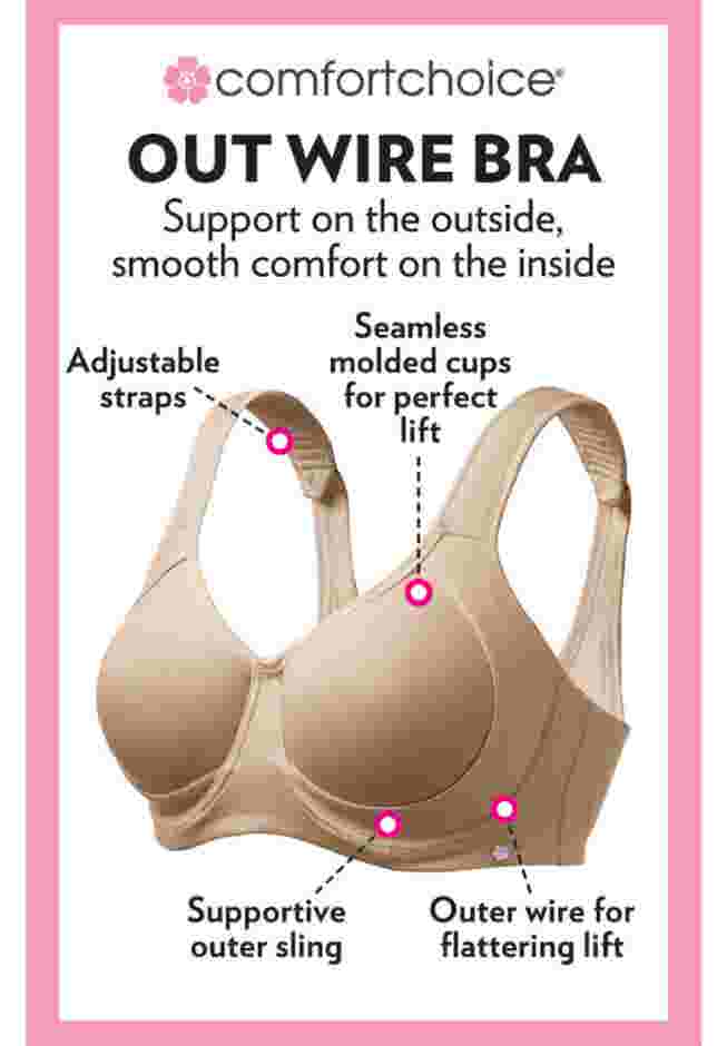 Out Wire Bra image number 4