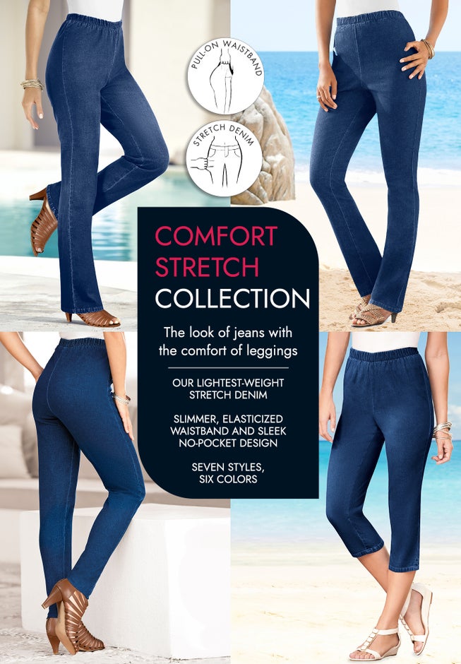 Plus Size Comfort Stretch Bootcut Jean image number 3