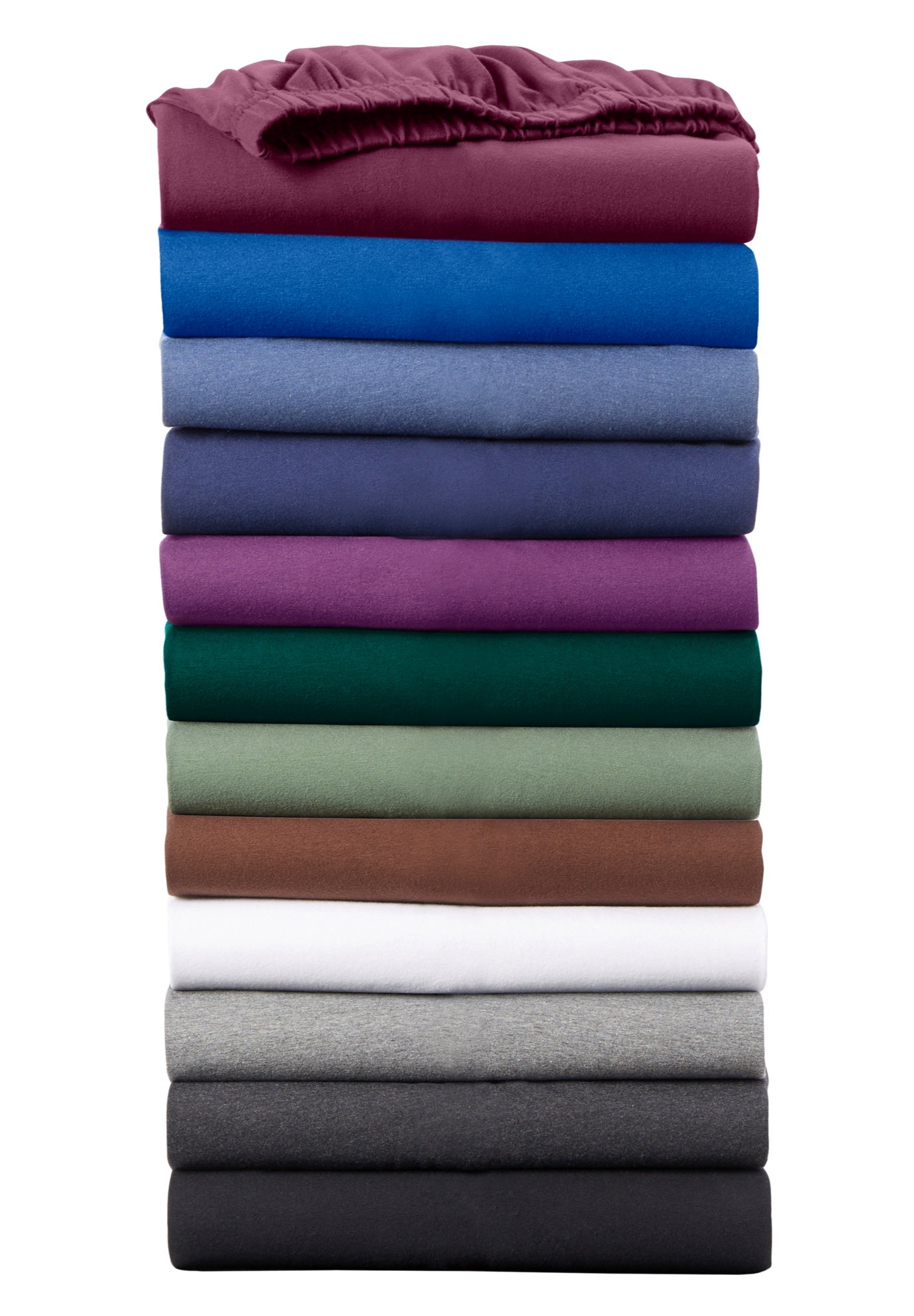 Stretch-Cotton Knit Pull-On Leggings image number 5