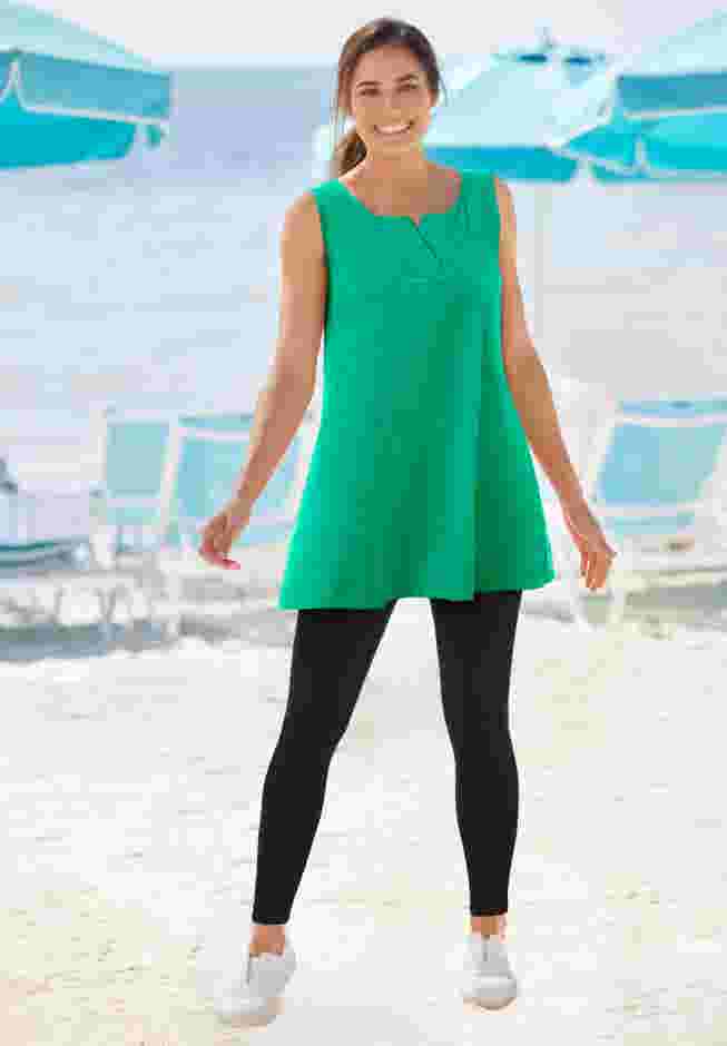 Stretch Cotton Legging image number 0
