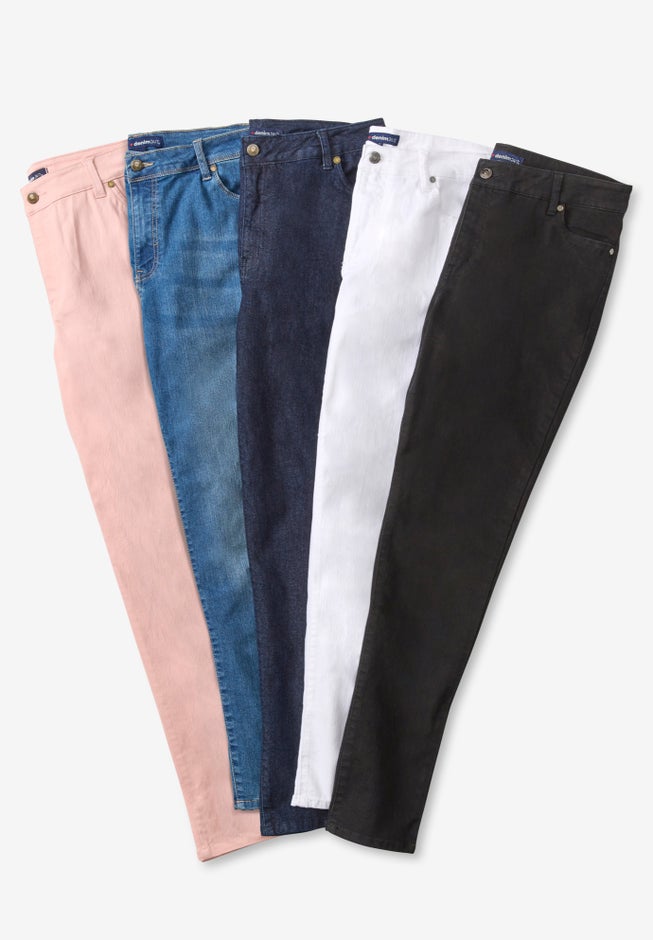 Plus Size Classic Stretch Straight Leg Jean image number 5