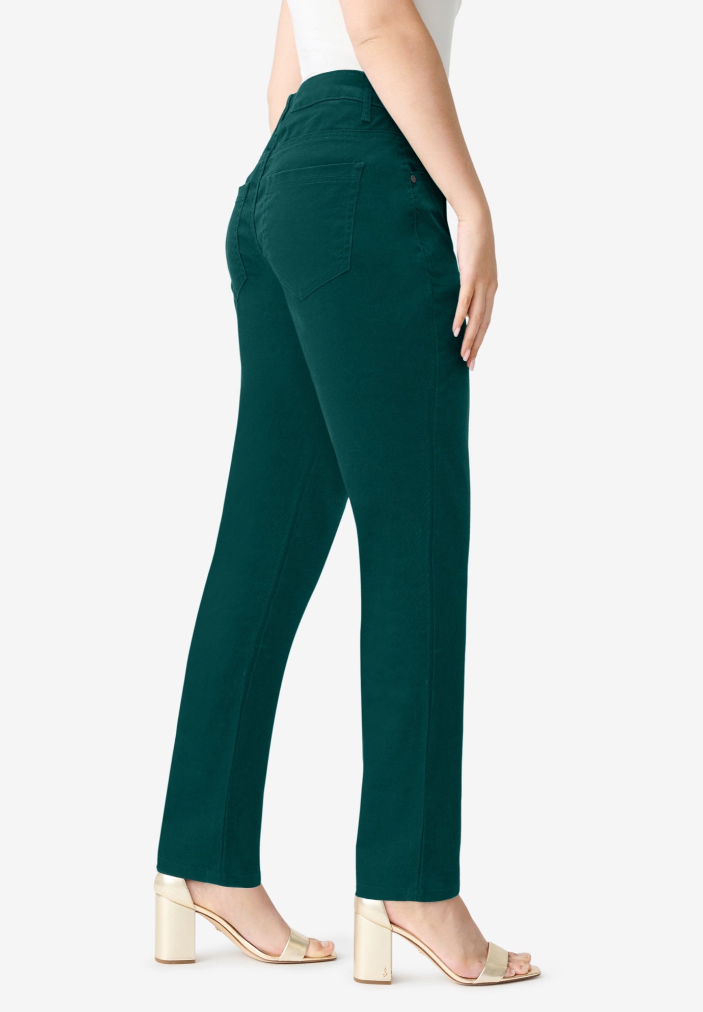 Plus Size Classic Stretch Straight Leg Jean image number 2