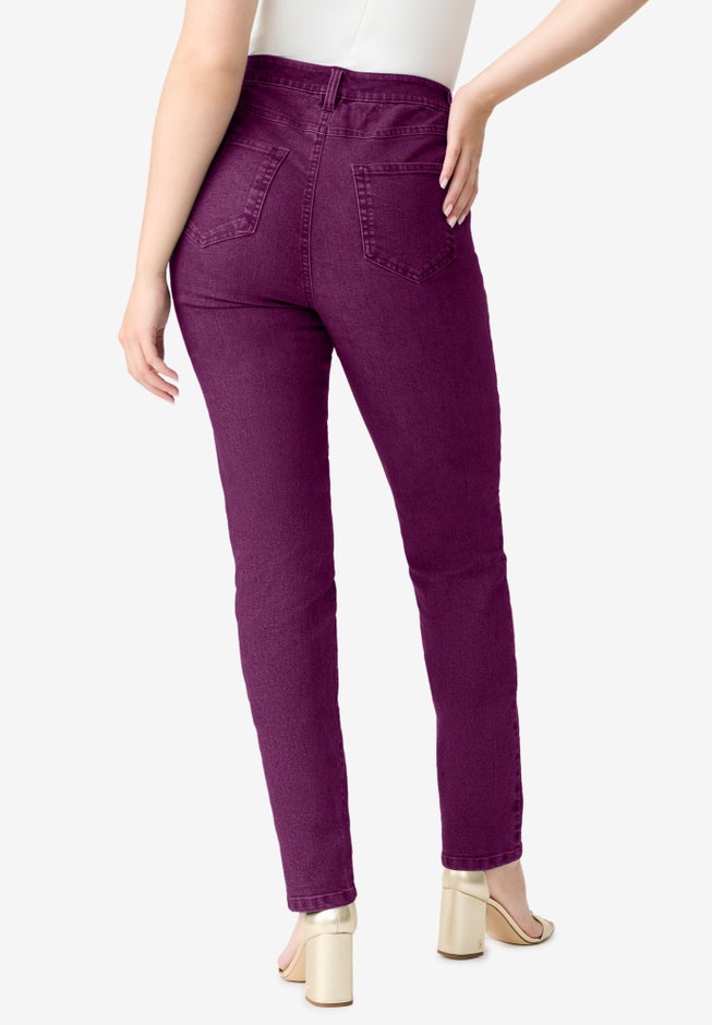 Plus Size Classic Stretch Straight Leg Jean image number 1