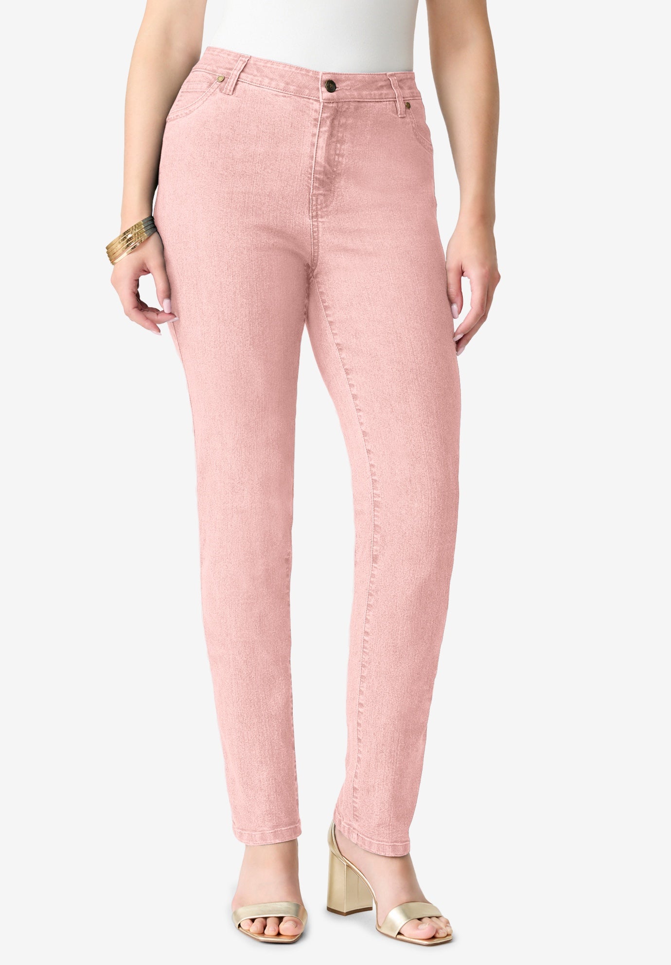 Plus Size Classic Stretch Straight Leg Jean image number 1