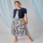 Jewel-Neck Shrug image number null
