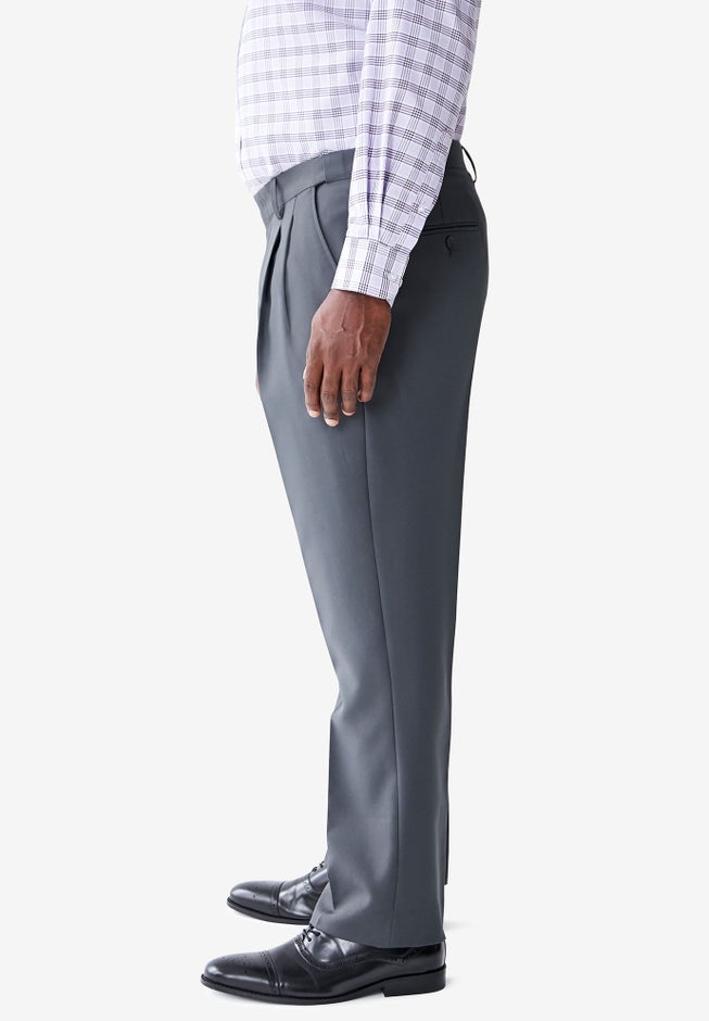 Easy Movement Pleat-Front Expandable Dress Pants image number 3