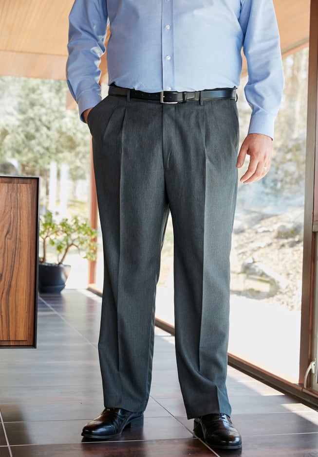 Easy Movement Pleat-Front Expandable Dress Pants image number 5