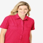 Short-Sleeve Cotton Campshirt image number null